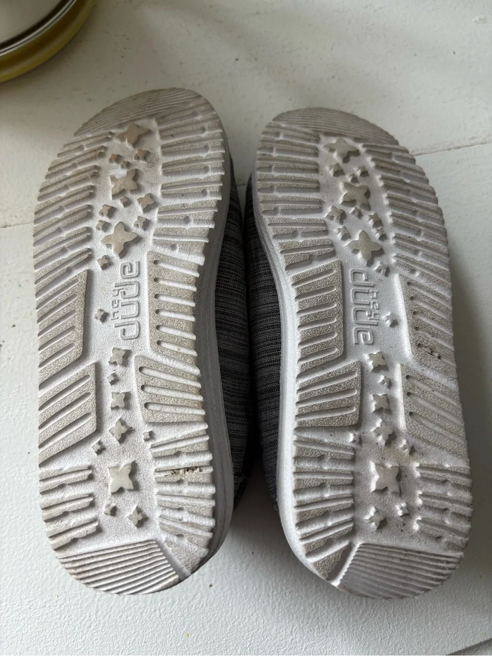 Hey Dude Kids Gray Slip-On Shoes - Picture 3 of 6